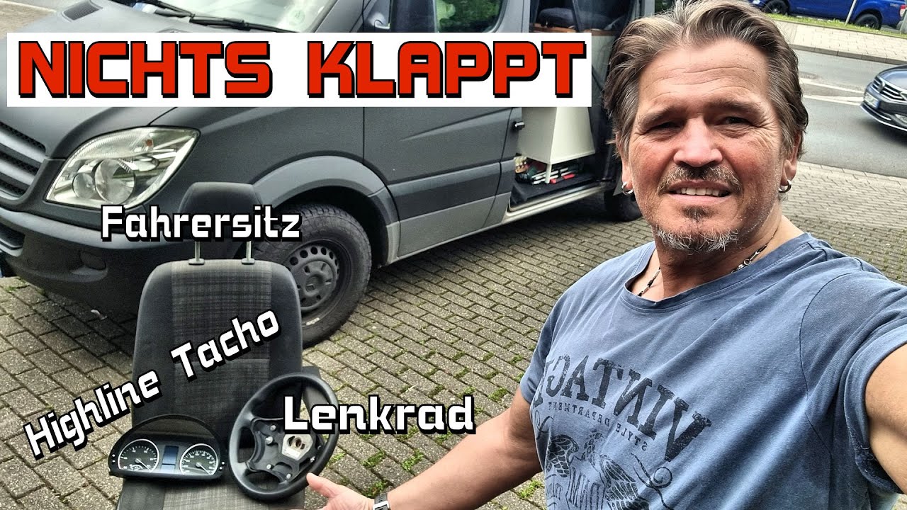 Nichts klappt 😳😲Highline Tacho, Sitz und Lenkrad alles wieder raus 😥😥😥