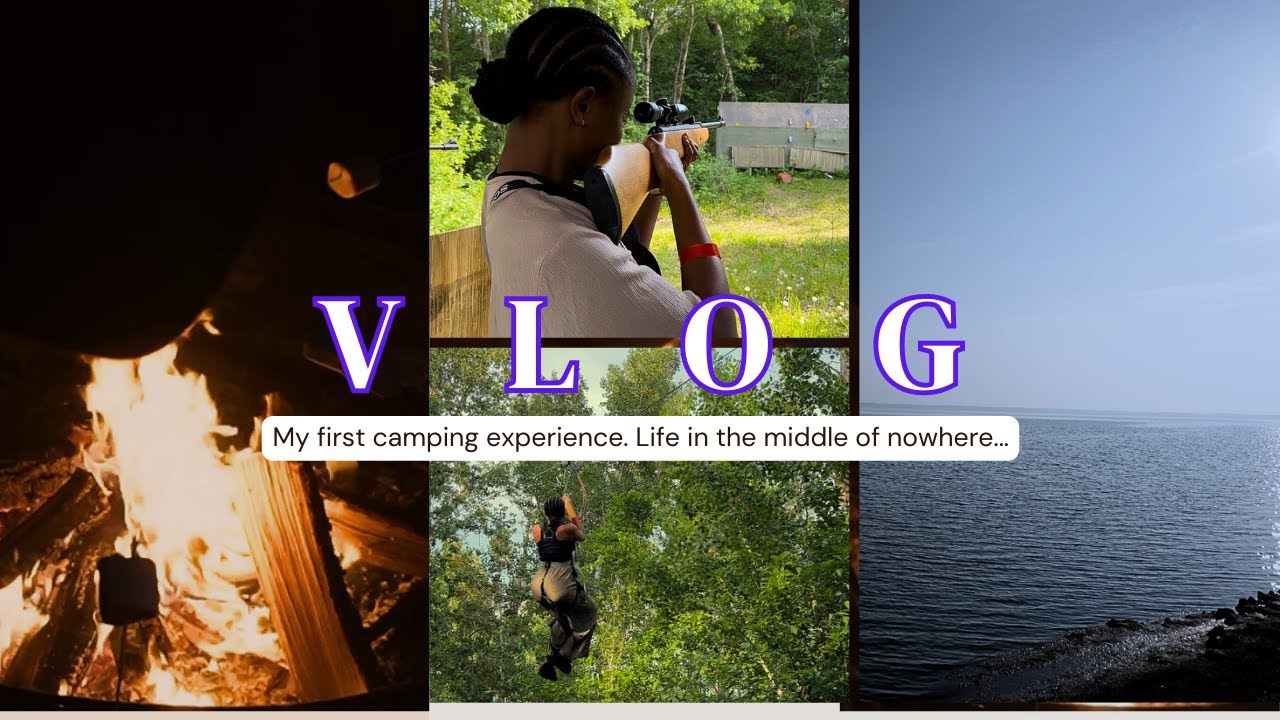 VLOG/MOVIE🤭: My first camp experience, christian youth summer camp, life in the middle of nowhere🤧🤯