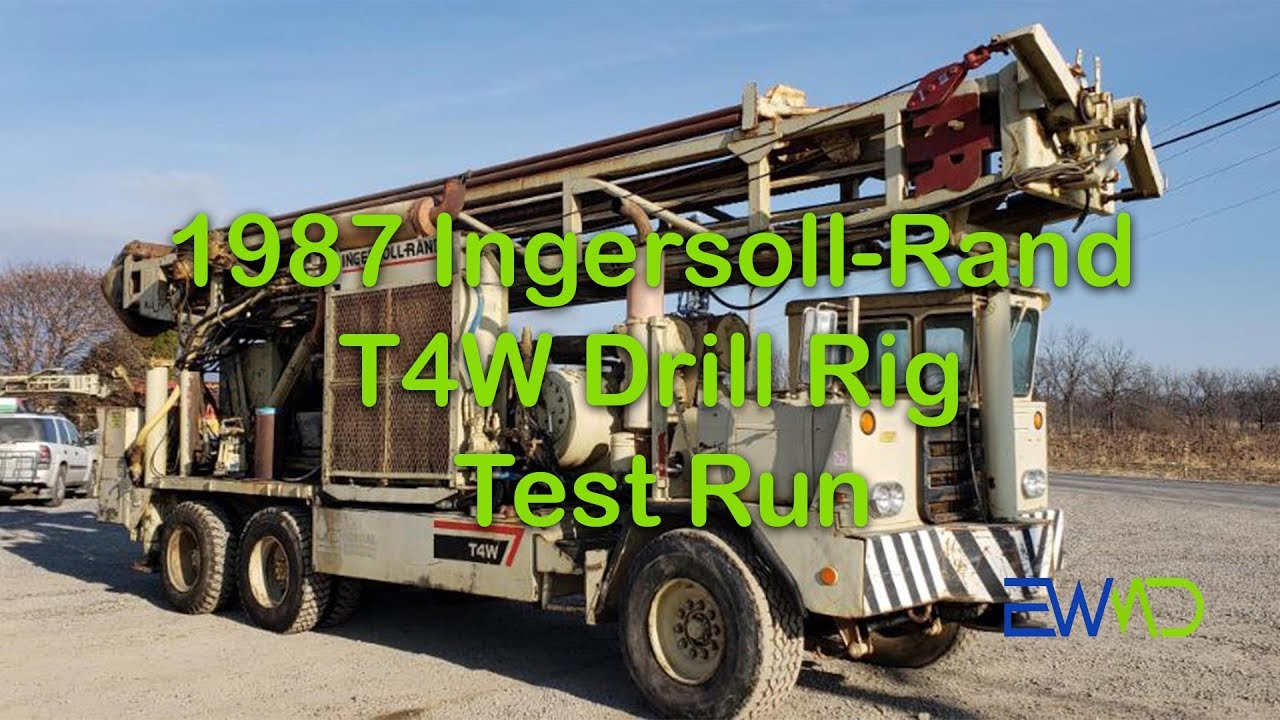 1987 Ingersoll-Rand T4W Drill Rig