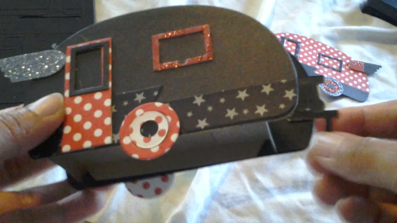 Sizzix 3D Camper by Eileen Hull