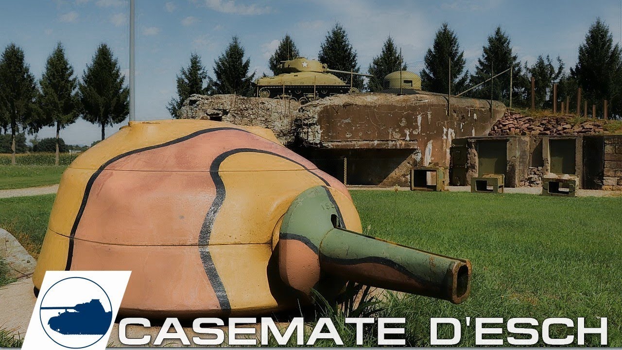 Casemate d'Esch Musee -  Maginot Line.