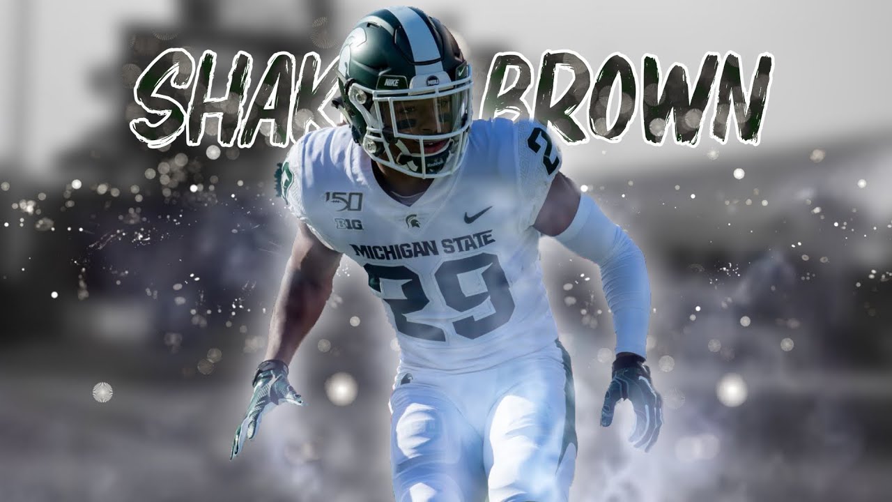 Shakur Brown Spartan CB Career Highlights || Ball Hawk