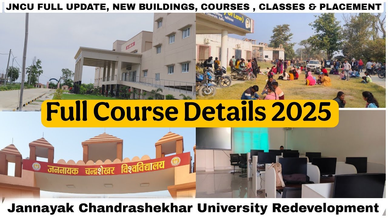 Jannayak Chandrashekhar University Full Course Details | #university #ballia #vlog #youtube #college