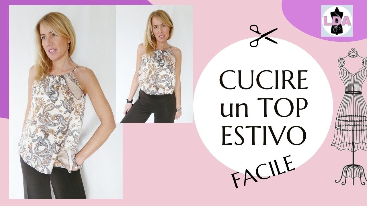 Cucire un top estivo FACILE