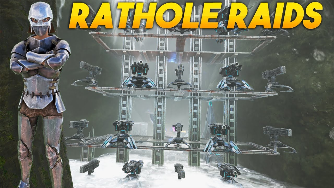 SOLO Raiding The Most Hidden Ratholes On ARK