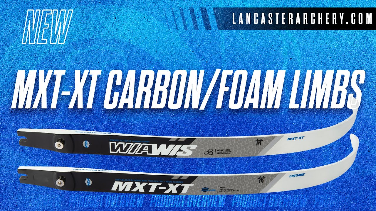 Wiawis MXT-XT Carbon/Foam Recurve Limbs