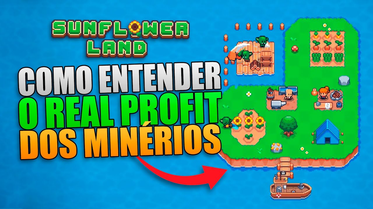 Eu Descobri o Segredo do Real Profit dos Minérios em Sunflower Land