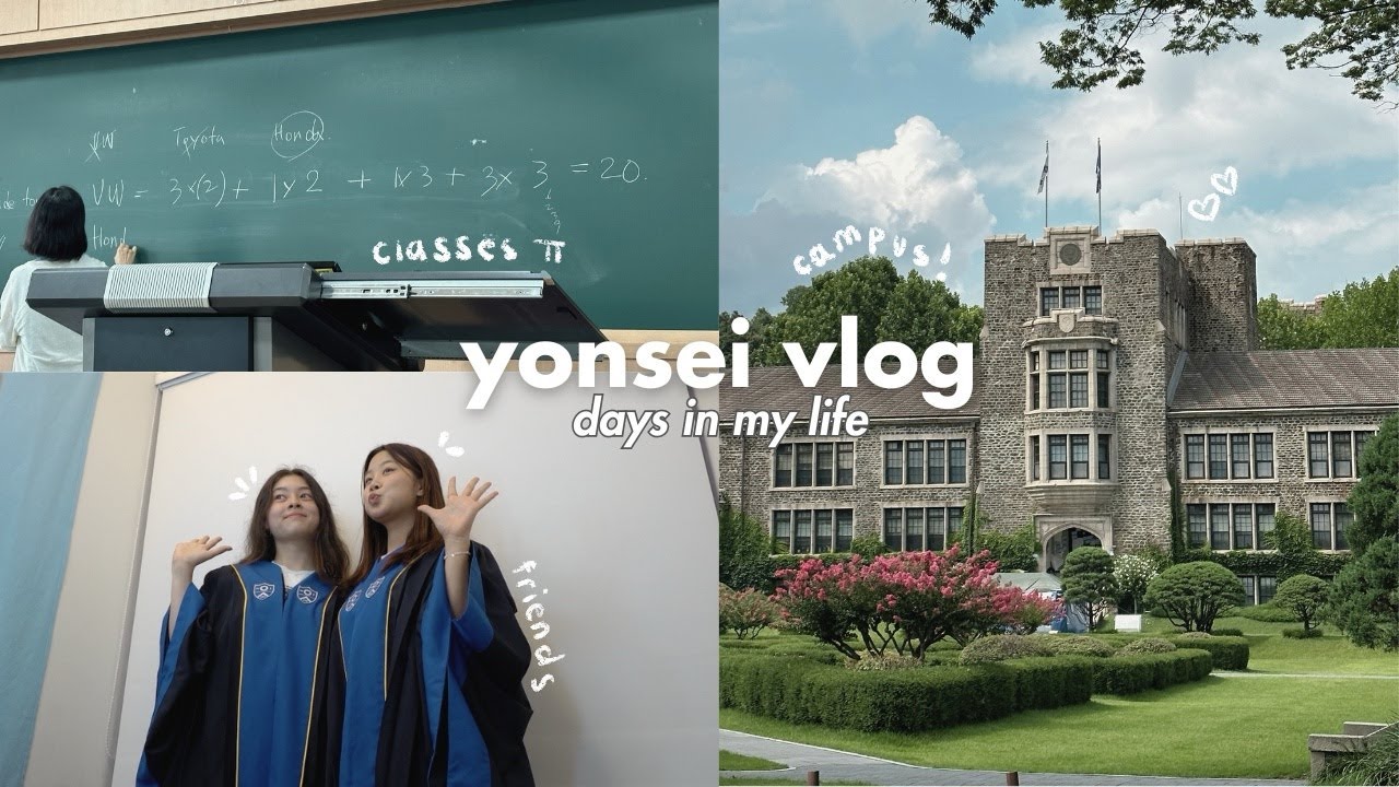DAYS IN MY LIFE AT YONSEI 🎓 midterms week, campus life in korea, lots of eating, new friends, etc.