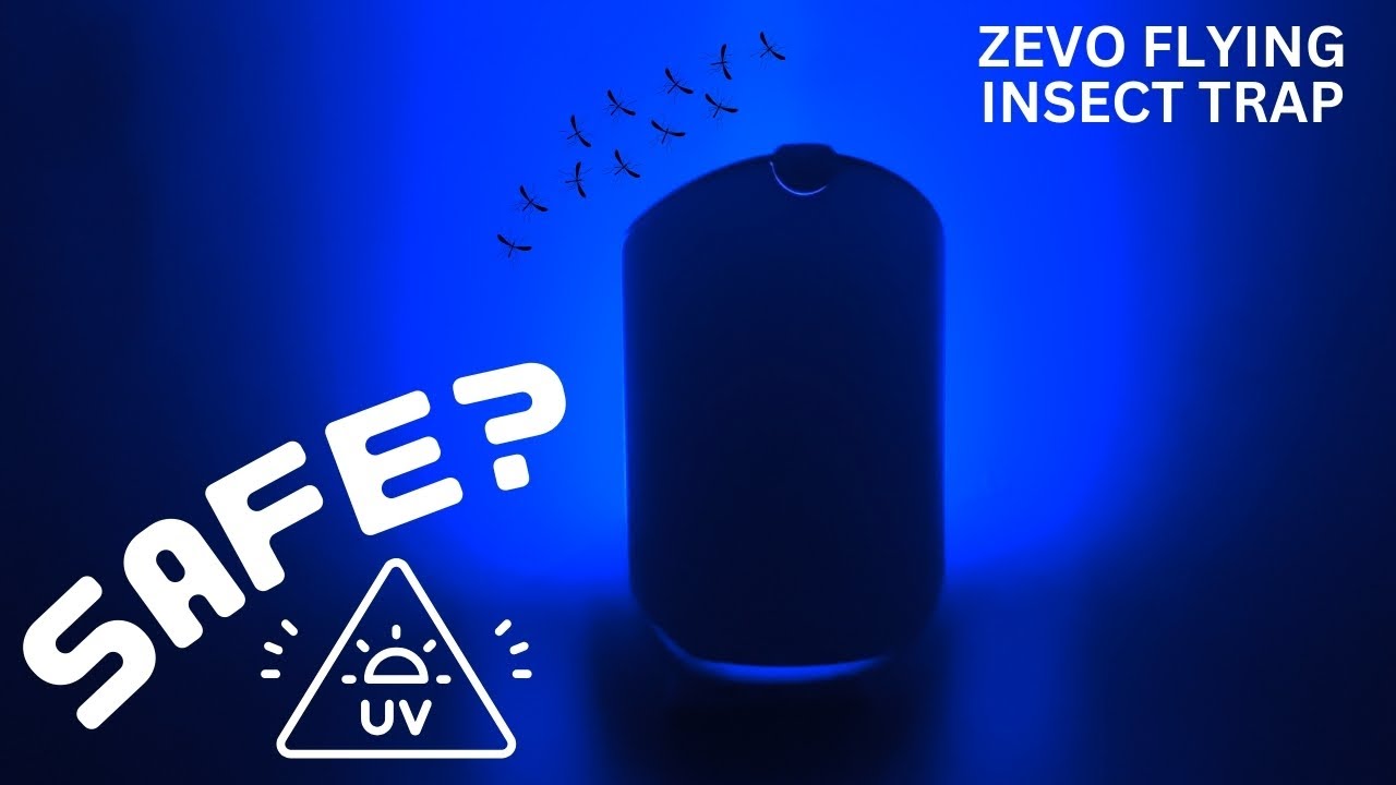 UV CONCERNS with ZEVO Flying Insect Trap | Potential RISK from this Chemical-Free device?