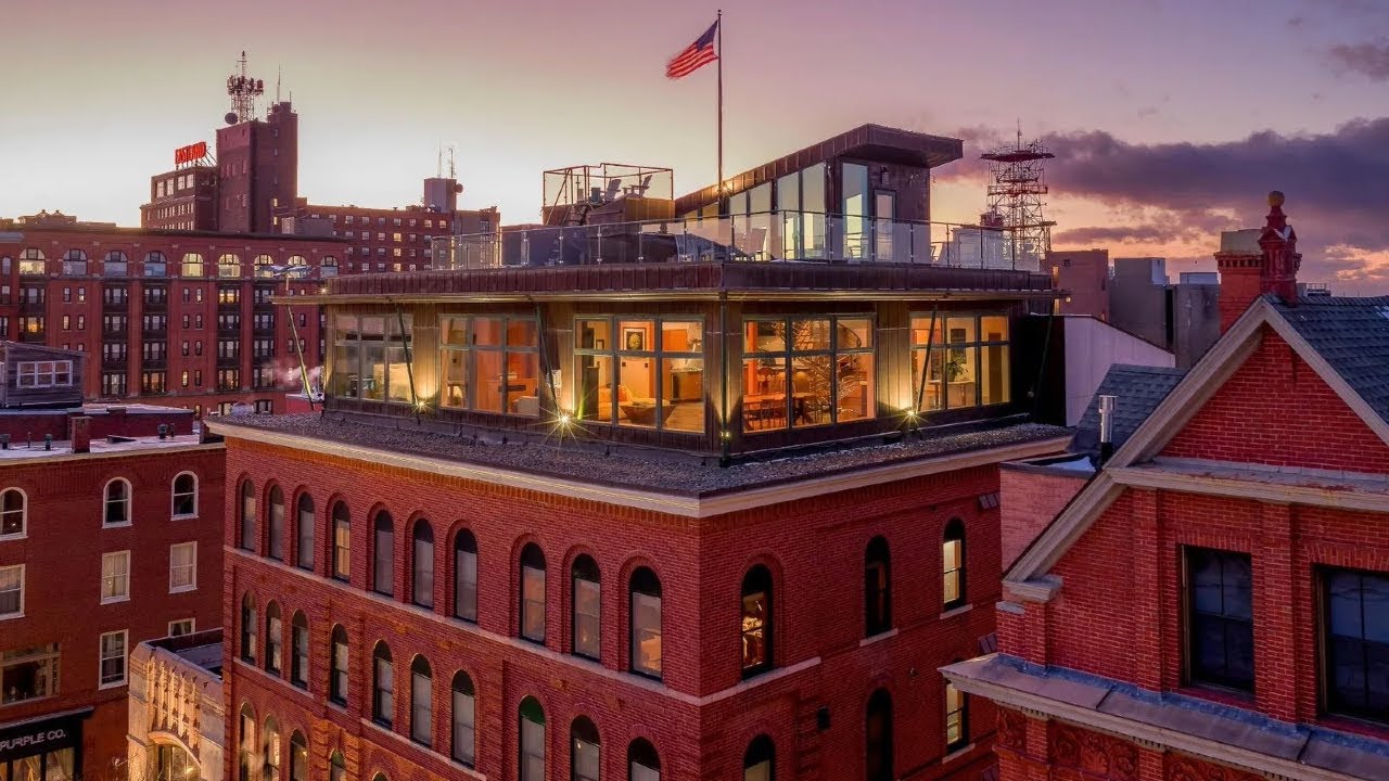 Panoramic Views, Architectural Pedigree, and Elevated Design | Portland, Maine Penthouse for Sale