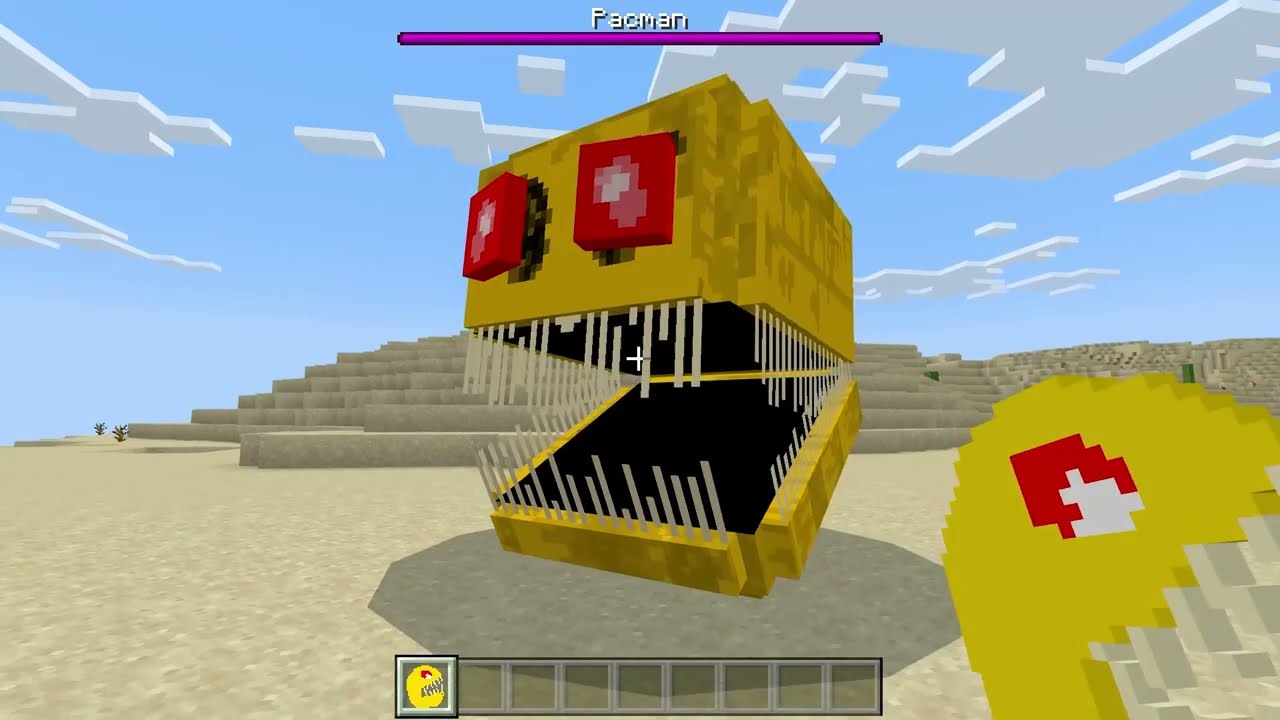 Pac-Man ADDON in Minecraft PE