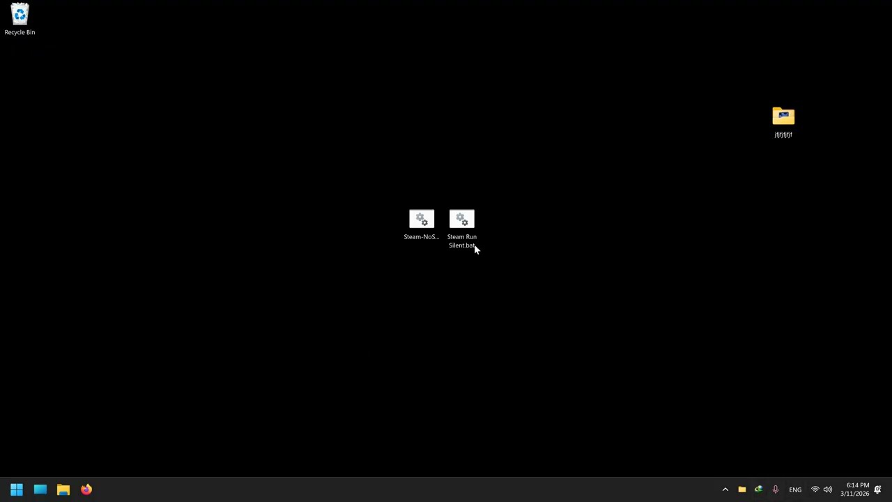How to Start Steam silently and minimized + how to disable steam Startup sound & updates on Startup