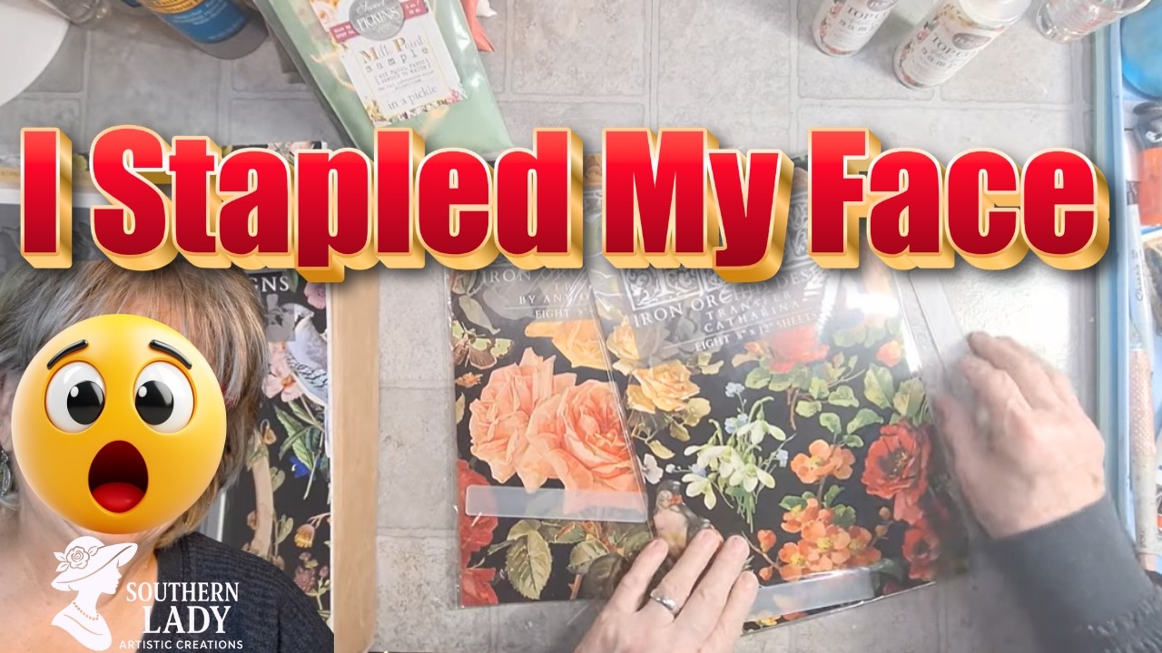 I STAPLED MY FACE?! 😳 + New IOD Molds & Resin Redemption!