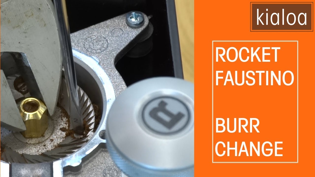 Rocket Faustino Mahlscheibenwechsel - Burr Change | Guide