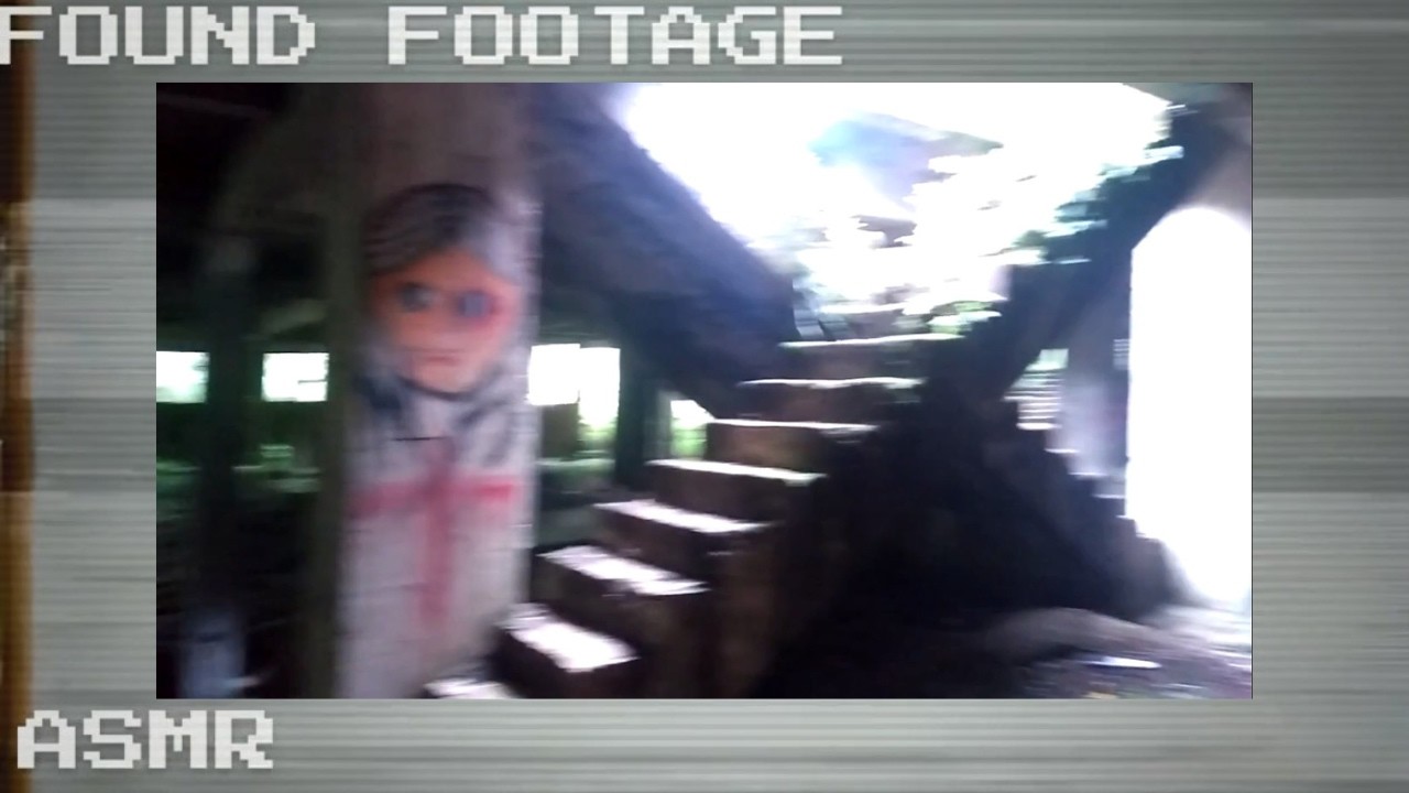 Backrooms Liminal space style - Ruins Found Footage ASMR