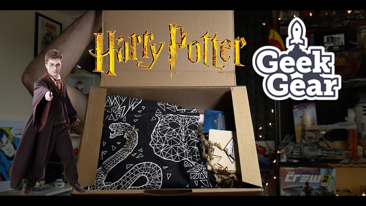 Geek Geer Wizardry Box luty 2019 unboxing