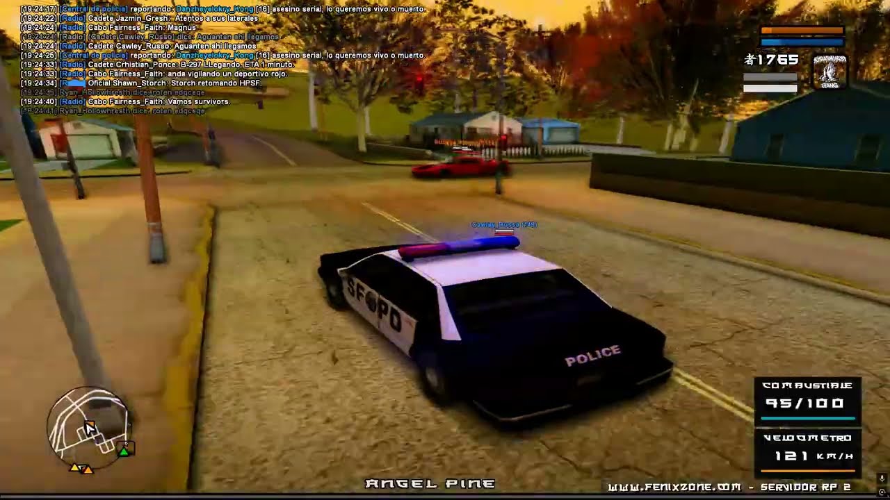 FZRP | Cacería criminal - GTA San Andreas 🚔🔥