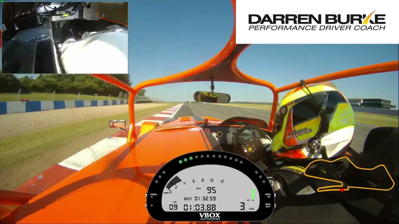 Caterham CSR 2.5 Duratec at Donington Park GP - Hot Lap 1:32.29