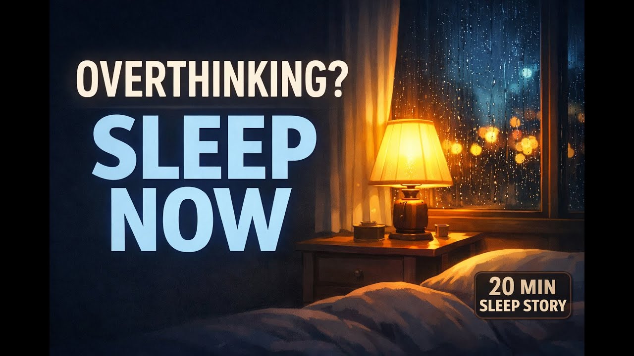 Overthinking to Sleep  A Gentle Bedtime Story 20–40 Min. Peaceful Listening Podcast.