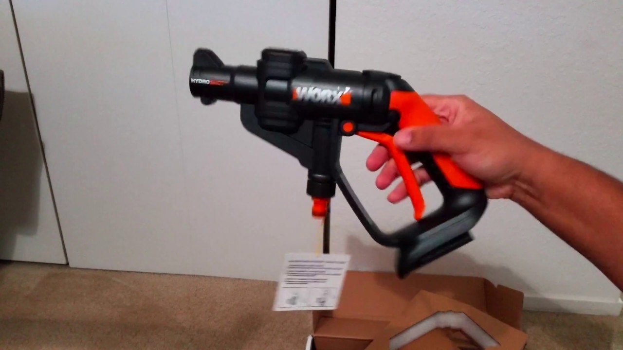 WORX HYDROSHOT 40V | UNBOXING
