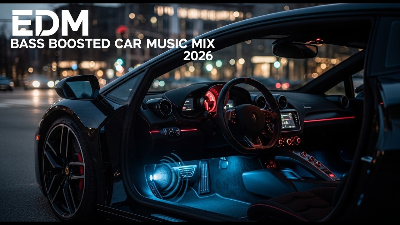 Bass Boosted CAR MUSIC LIVE 🚘 EDM Night Drive, Hard Techno & Club Bangers 2026 – AIVY FLASH Vol.1