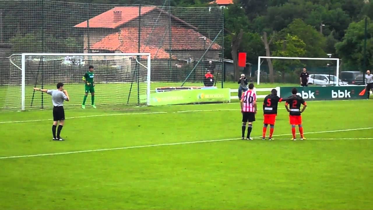 Athletic Juvenil 1 - Atletico Madrid Juvenil 0 - Penalti Yanis Rahmani Cordeiro