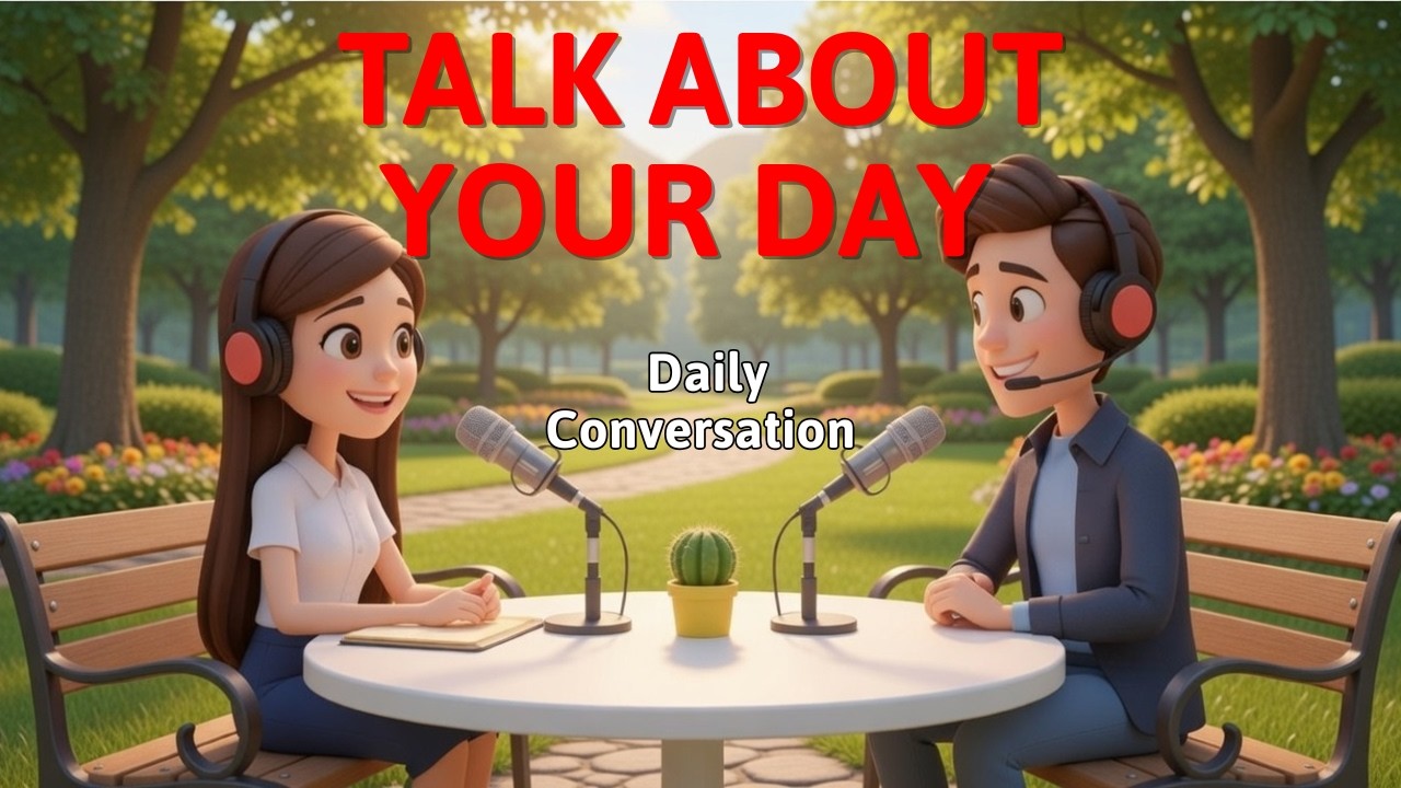 Talk About Your Day in English | Daily English Conversation Practice (B2–C1)