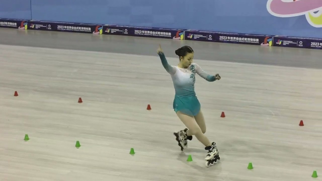 2023 WORLD CHAMPIONSHIPS SHANGHAI CLASSIC SLALOM Final (JRW) 4th ALEXANDRA MUNTEAN MITSEVA(ESP)