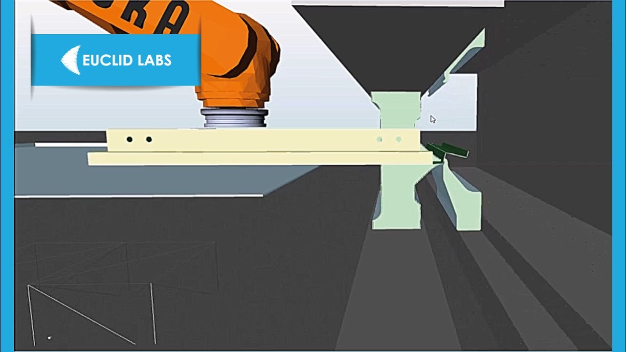 Dolmen: an offline robot programming tool for panel bending system by Euclid Labs