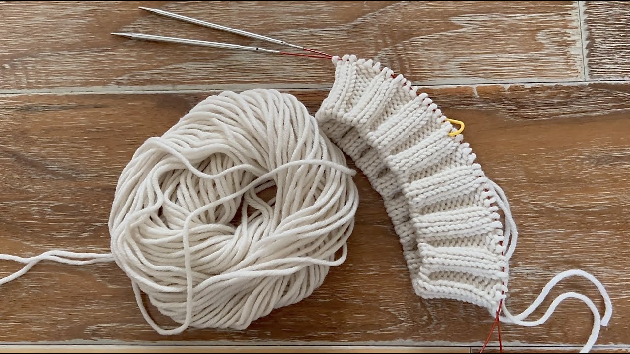 How to swap stitches from an Italian tubular cast-on to rib 3x3.
