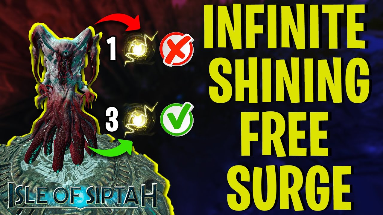 The Fastest Way To Farm Shining! 1000 chaos surge in isle of siptah Conan Exiles Update 3.0 Tutorial