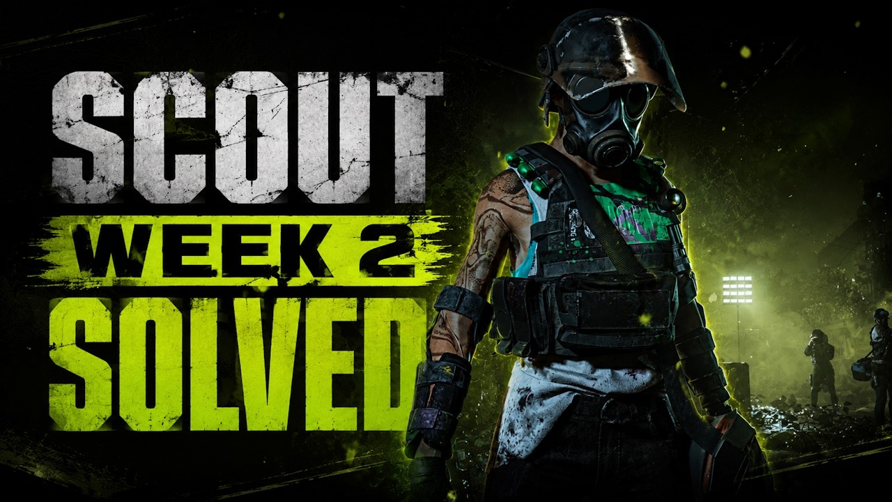 ALL Week 2 Scout Solutions! Into the Dark Manhunt Guide | The Division 2