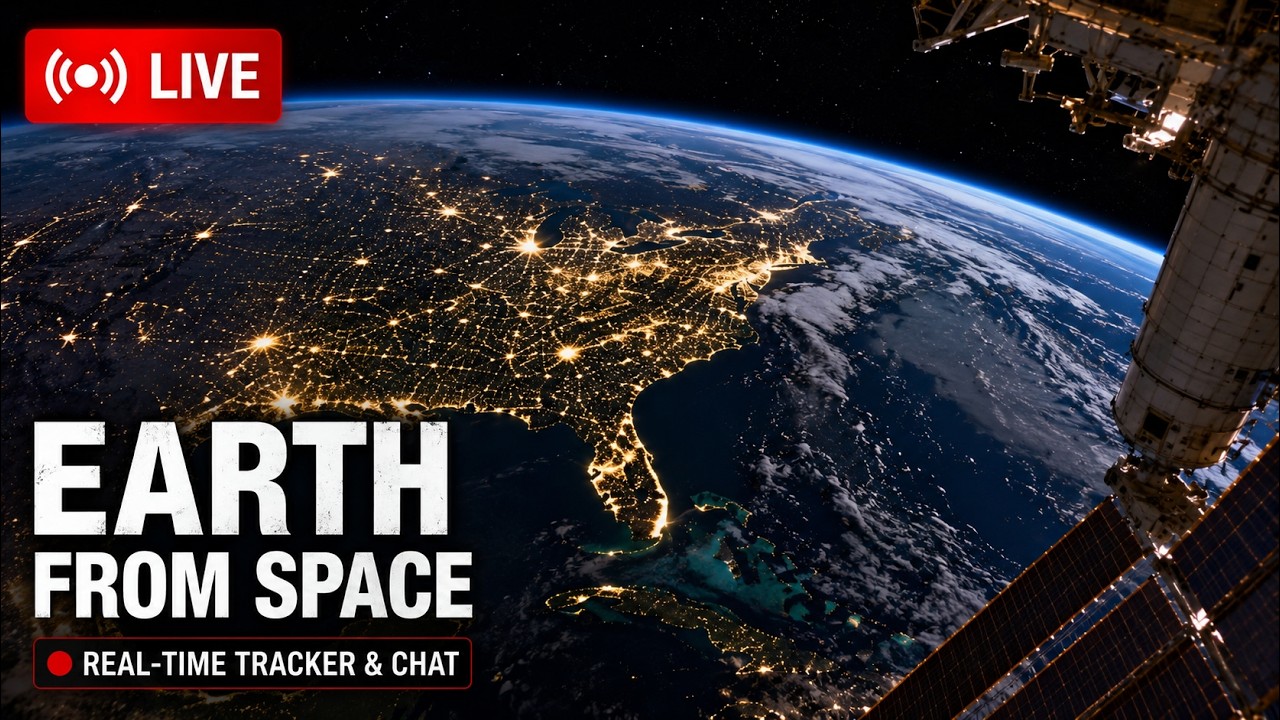 NASA Live Stream 4K - View Earth from Space: ISS Live Feed October 3 2026