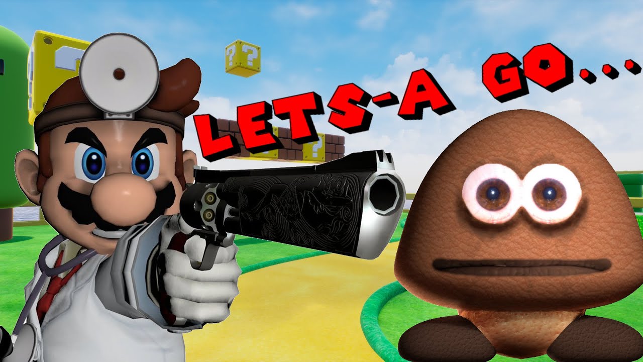 Mario With A Gun