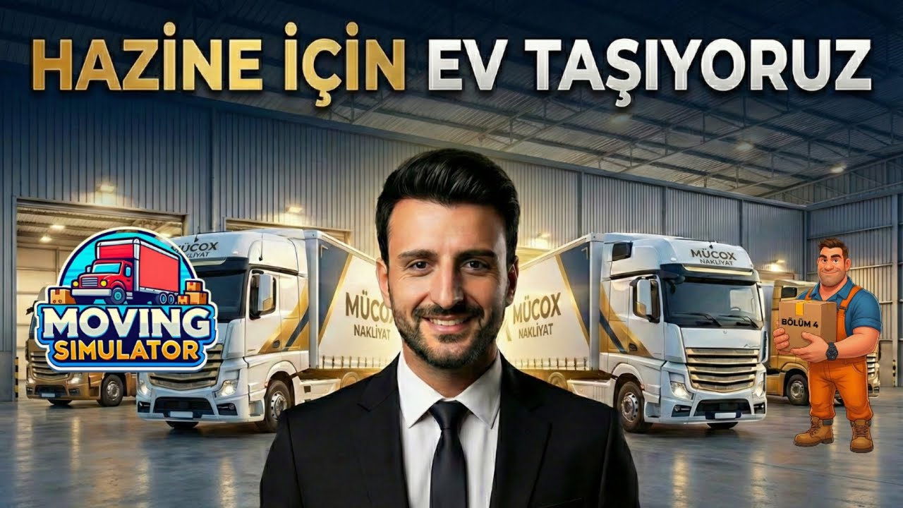 Bahçedeki Hazine İçin Evini Taşıdı! | Moving Simulator #4