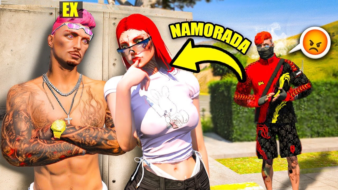 O EX da NAMORADA do meu amigo voltou… (GTA 5 Rp)