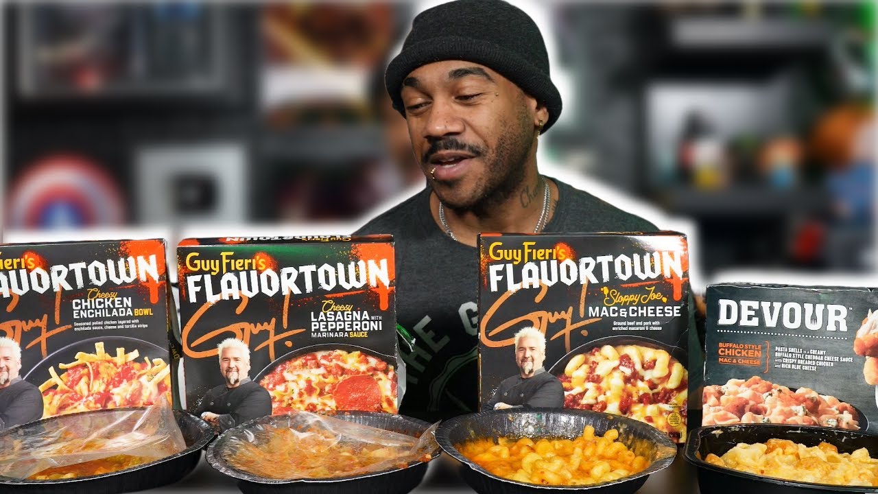 I Tried Guy Fieri's Frozen Meals...