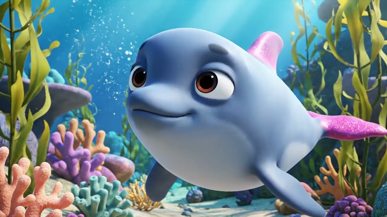 Daisy the Friendly Little Dolphin 🐬🌊  A Heartwarming Pixar Style Kids Story About Friendship, Kind