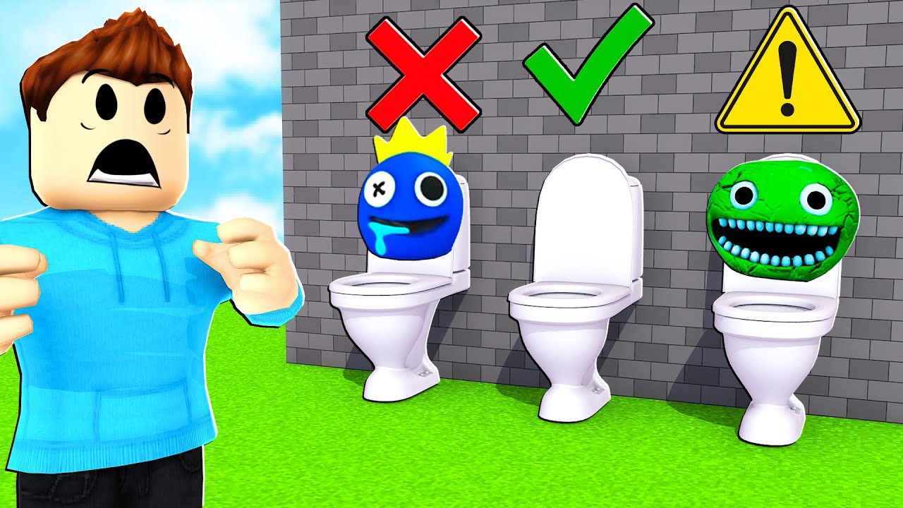 NE CHOISI PAS LA MAUVAISE TOILETTE Dans Roblox