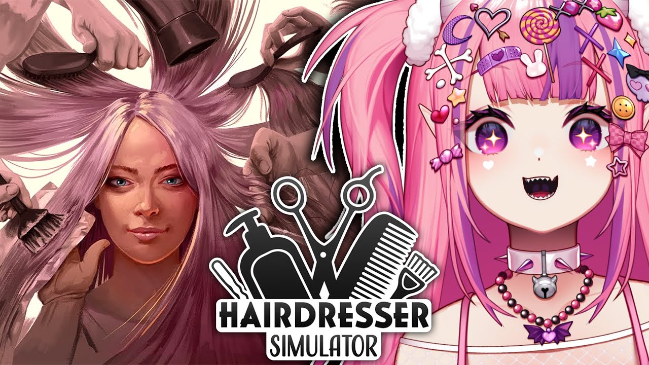 Ironmouse Plays HAIRDRESSER SIMULATOR