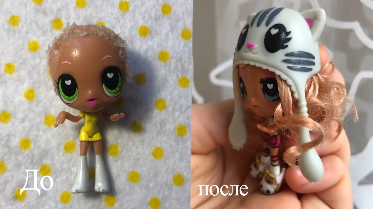 Как переделать мини куколку/DIY мастер-класс #Lexisdolls