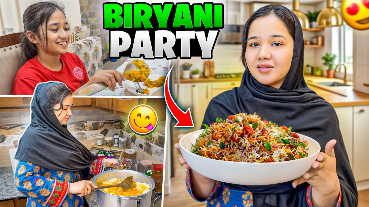 Biryani party | daily routine vlog 