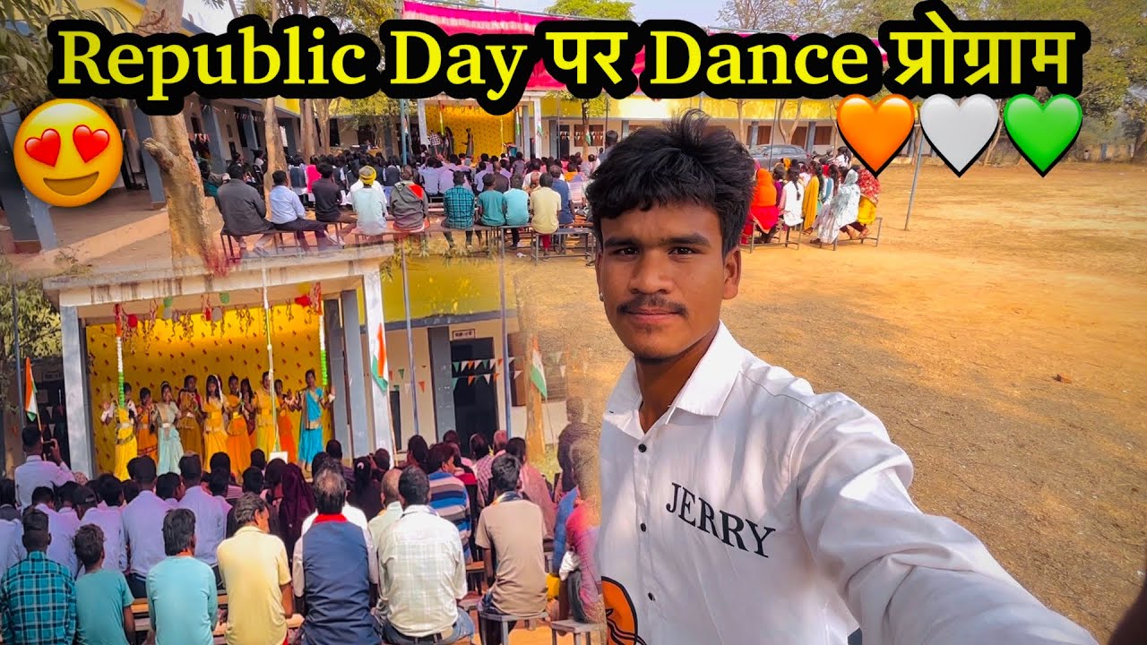 Gaon Ke School Me Happy Republic Day Manaye😍