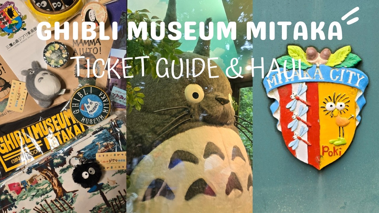 Ghibli Museum Mitaka | Ticket Guide & Haul 🌱🍃