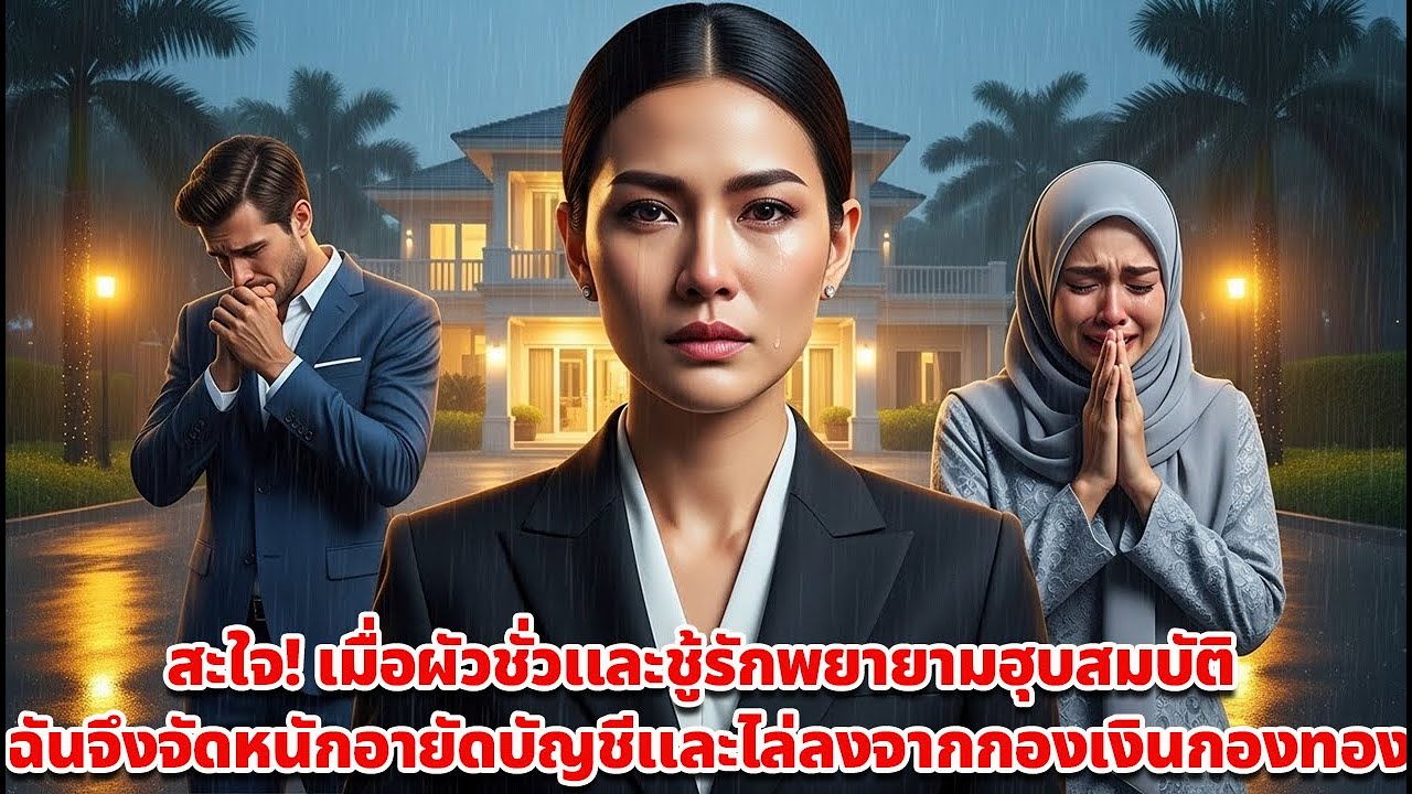 สะใจ! เมื่อผัวชั่วและชู้รักพยายามฮุบสมบัติ ฉันจึงจัดหนักอายัดบัญชีและไล่ลงจากกองเงินกองทอง