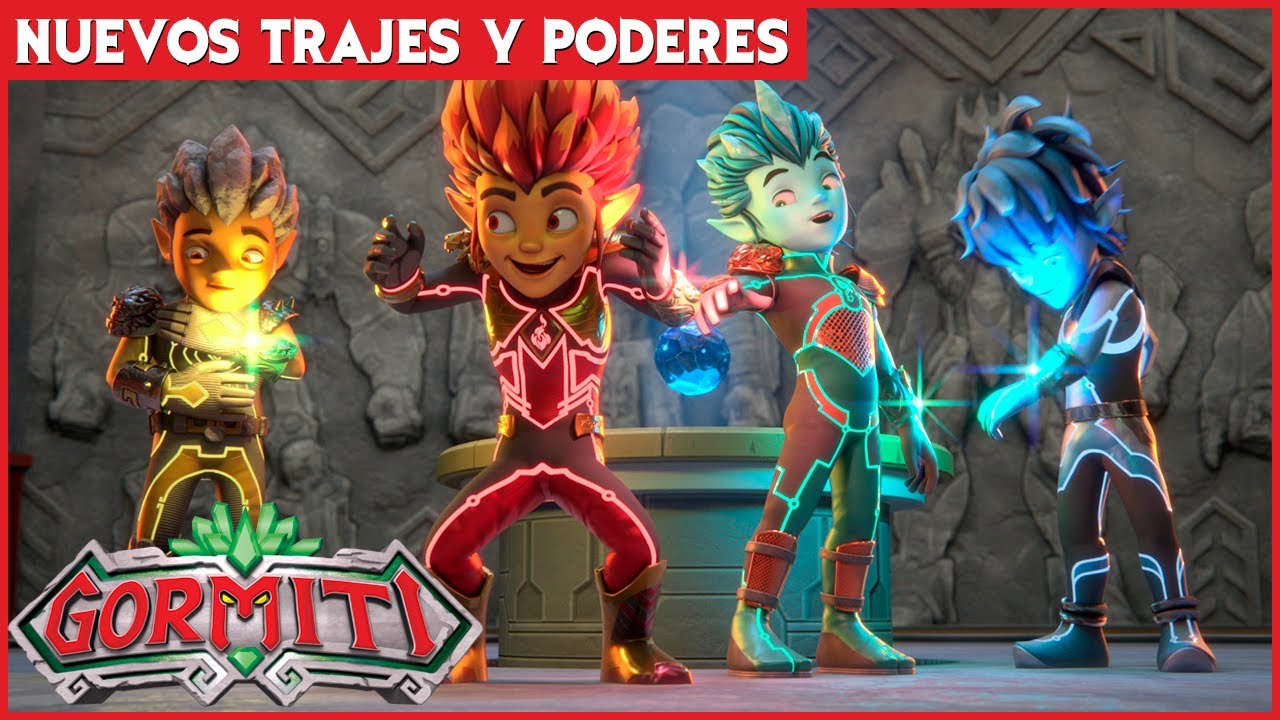 GORMITI | As&iacute; son los NUEVOS TRAJES y PODERES 🔥🦠