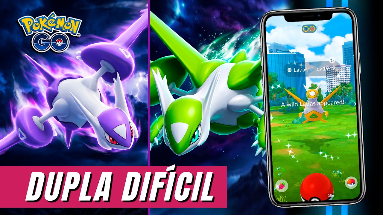 Mega Latios e Mega Latias de VOLTA no Pok&eacute;mon GO | Guia de Raid Derrote F&Aacute;CIL!