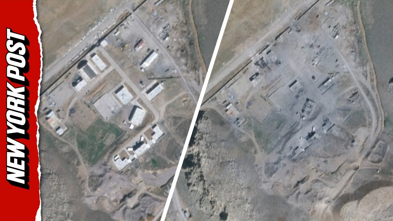 Shocking Before-After Satellite Images Show Airstrike Damage in Iran
