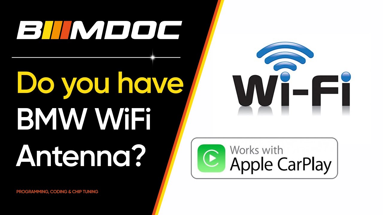 Как проверить наличие WiFi антенны в БМВ и установить ее в случаи отсутствия?