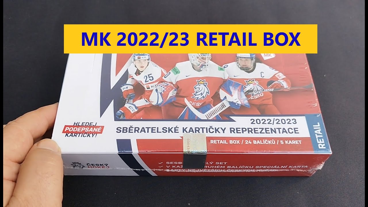 MK CARDS 2022/23 RETAIL BOX ČESKÁ REPREZENTACE 🏒👍🏒